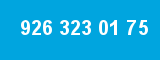 926 323 01 75 926 323 01 75